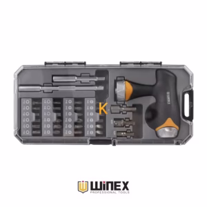 مجموعه 30 عددی پیچ گوشتی و سری پیچ گوشتی وینکس مدل EH2513