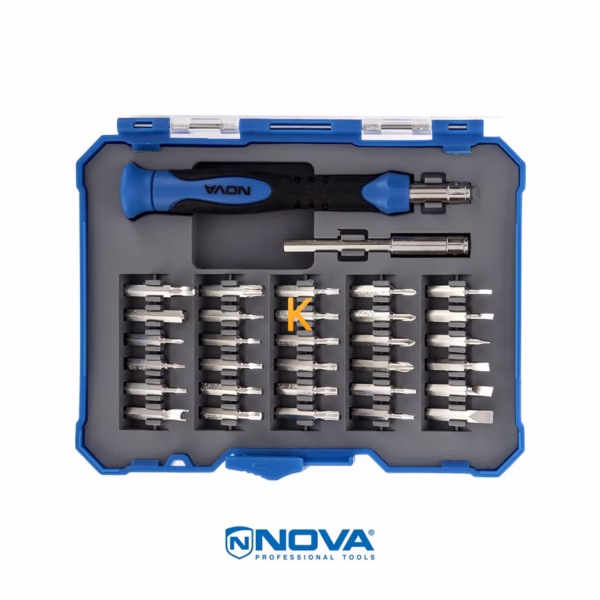 مجموعه 32 عددی سری پیچ گوشتی نووا مدل NTS 1328