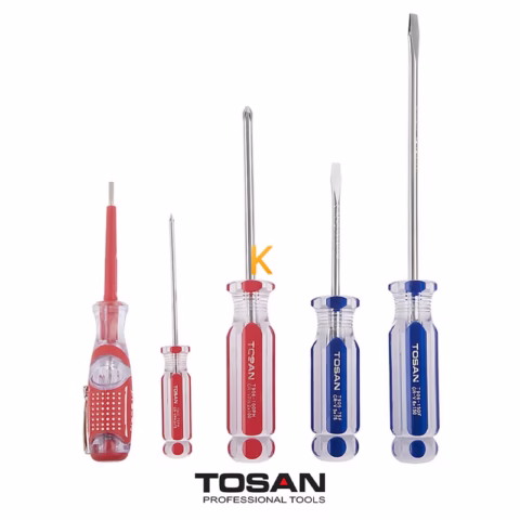 مجموعه 5 عددی پیچ گوشتی و فازمتر توسن مدل T90N-SB5S