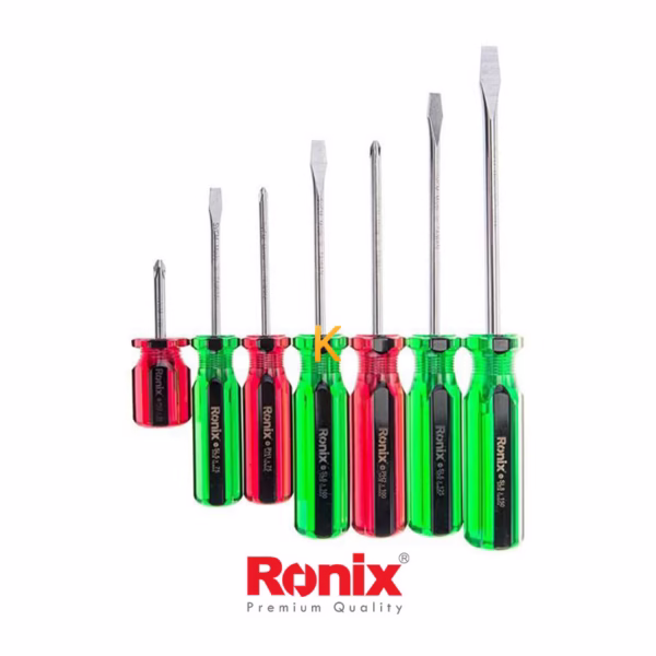 مجموعه 7 عددی پیچ گوشتی رونیکس مدل RH-2701
