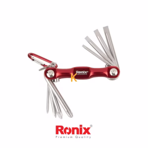 مجموعه 8 عددی پیچ گوشتی تاشو رونیکس مدل RH-2901