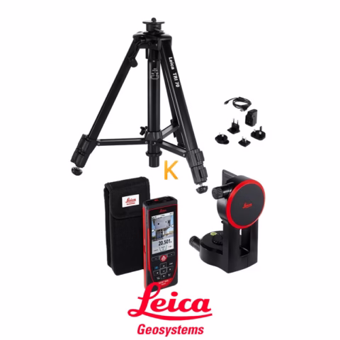 متر لیزری لایکا مدل D810 به همراه لوازم جانبی