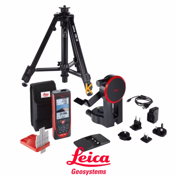 متر لیزری لایکا مدل S910 به همراه لوازم جانبی