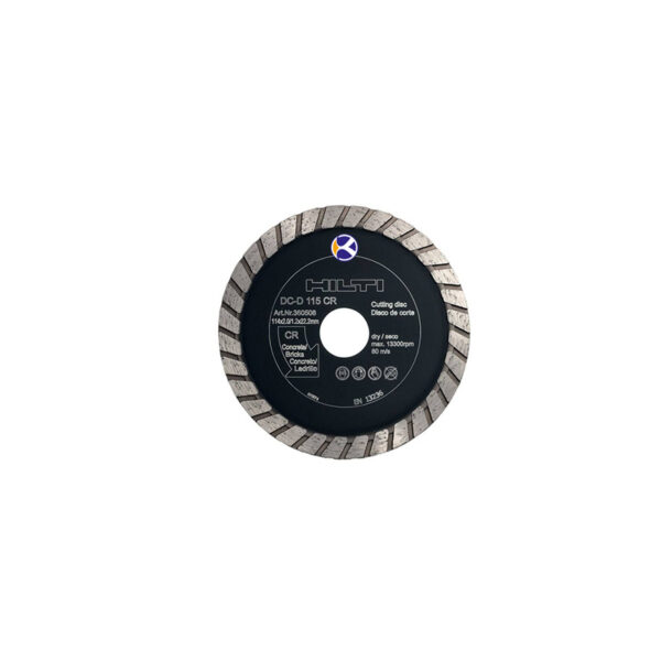 صفحه برش الماسه مدل DC-D 125 CR هیلتی