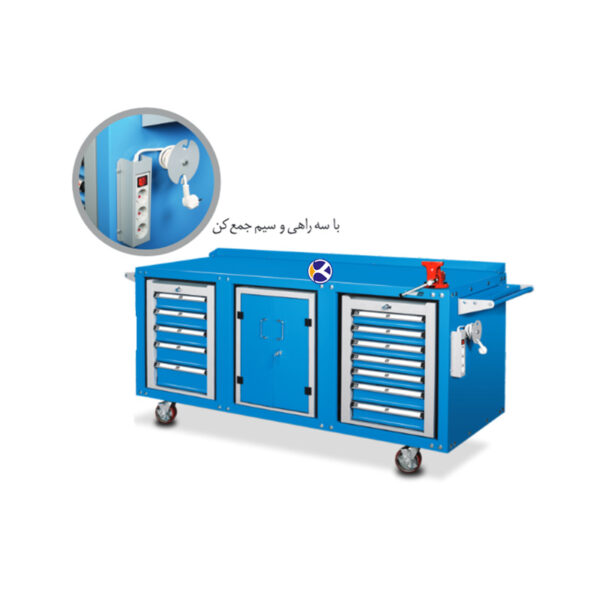 میز کار حرفه ای شاهرخ ابزار کد T203