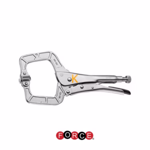 انبر قفلی C شکل با فک تخت 11 اینچ مدل 66011D فورس