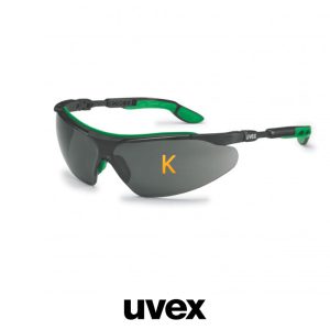عینک ایمنی ضد اشعه جوشکاری uvex مدل I-VO سری 9160043