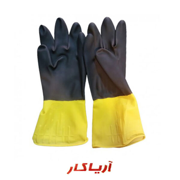 دستکش لاستیکی بنایی آریا کار