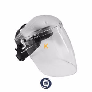 شیلد محافظ صورت شفاف تک پلاست (قاب سفید)