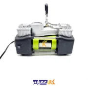پمپ باد فندکی دو سیلندر اوکی با لوازم