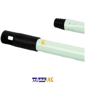 دسته جارو فلزی روکش پلاستیک 120 سانتی مهتا