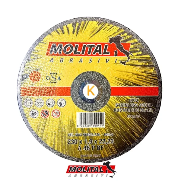صفحه برش استیل 1.9 میل مولیتال Molital