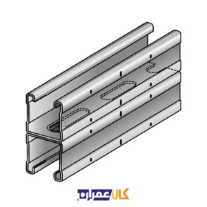 پروفیل گالوانیزه جی چنل دوبل 41*41