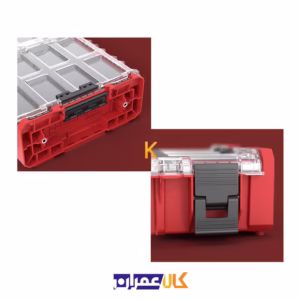 بهترین قیمت جعبه ابزار مدل QS Red One Organizer XL 2.0 MFI Ultra HD کیوبریک