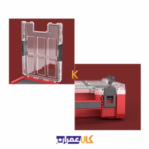 جعبه ابزار کیوبریک QS Red One Organizer M Plus 2.0 Ultra HD