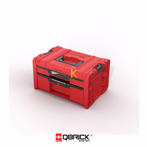 جعبه ابزار مدل QS Red Pro Drawer 2 Toolbox 2.0 Expert Ultra HD کیوبریک