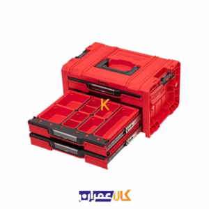 فروش جعبه ابزار مدل QS Red Pro Drawer 3 Toolbox 2.0 Expert Ultra HD کیوبریک
