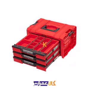 نمایندگی جعبه ابزار مدل QS Red Pro Drawer 3 Toolbox 2.0 Expert Ultra HD کیوبریک