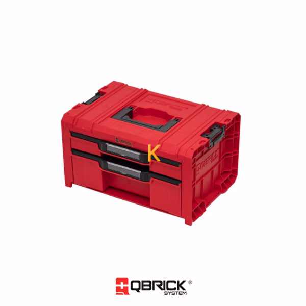 جعبه ابزار مدل QS Red Pro Drawer 2 Toolbox 2.0 Ultra HD کیوبریک