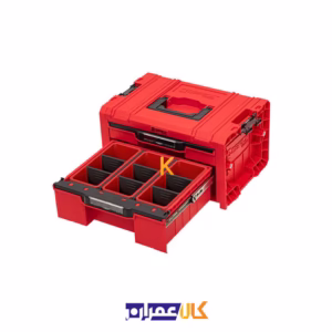 قیمت جعبه ابزار مدل QS Red Pro Drawer 2 Toolbox 2.0 Ultra HD کیوبریک