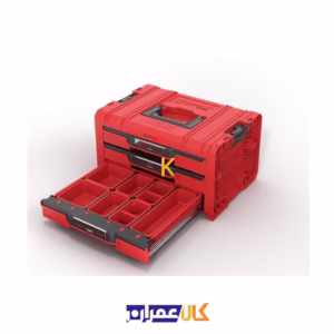 فروش جعبه ابزار مدل QS Red Pro Drawer 3 Toolbox 2.0 Ultra HD کیوبریک