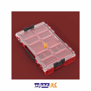 خرید آنلاین جعبه ابزار مدل QS Red Pro Organizer 100 Ultra HD کیوبریک