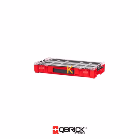 جعبه ابزار مدل QS Red Pro Organizer 100 MFI Ultra HD کیوبریک