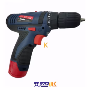 دریل شارژی 12 ولت C.D 232 المکس