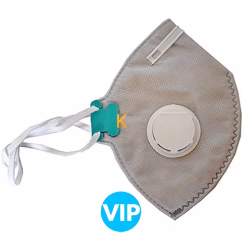 ماسک سوپاپ دار N95 برند VIP بسته 60 عددی