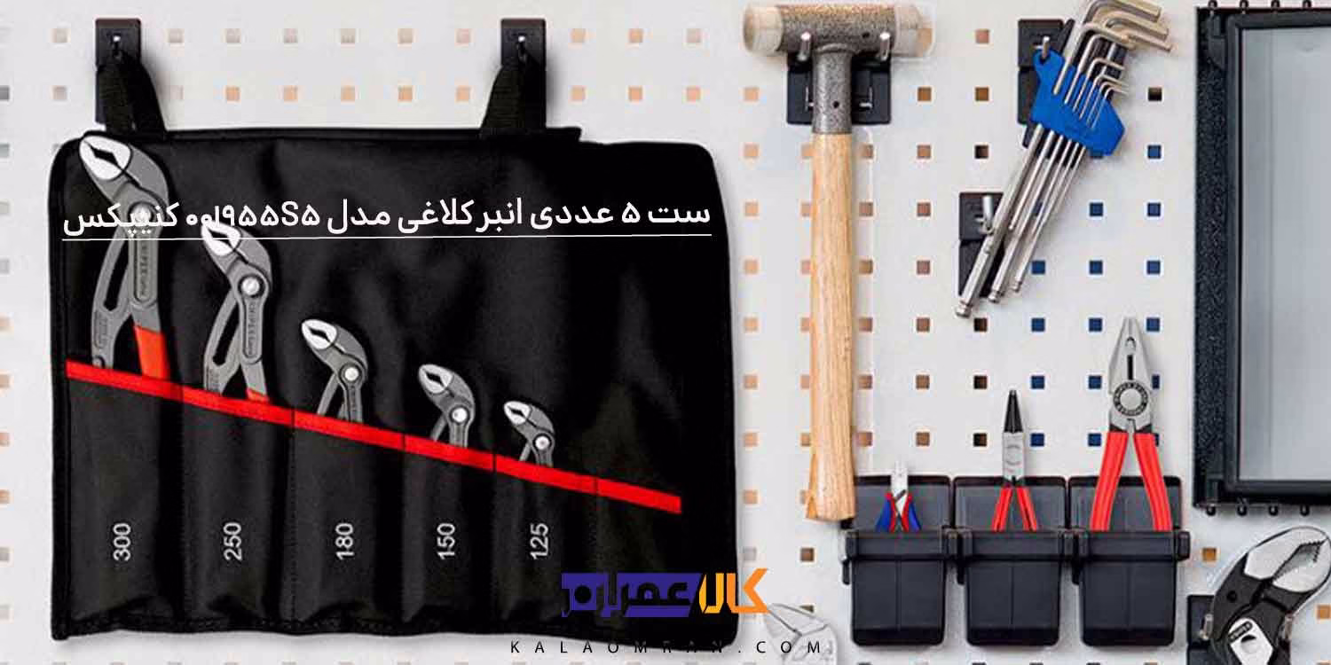 انبر کنیپکس مدل 001955S5 مجموعه 5 عددی