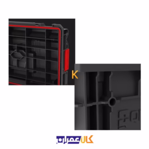 جعبه ابزار 38 لیتر مدل SYSTEM ONE 350 BASIC 2.0 کیوبریک