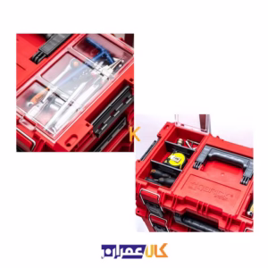 خرید آنلاین جعبه ابزار مدل SYSTEM PRIME TOOLBOX 150 PROFI RED ULTRA HD CUSTOM کیوبریک