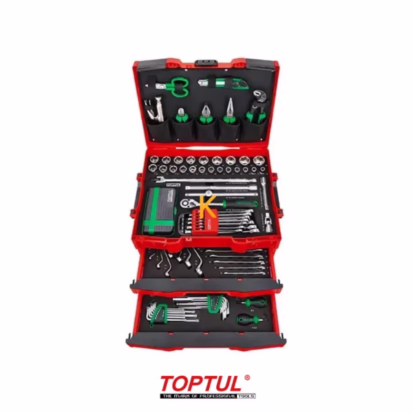 جعبه ابزار 134 پارچه مدل GCZ-134A تاپ تول