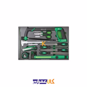 بهترین قیمت جعبه ابزار 7 کشو چرخ دار با ابزار مدل GE-21405 تاپ تول