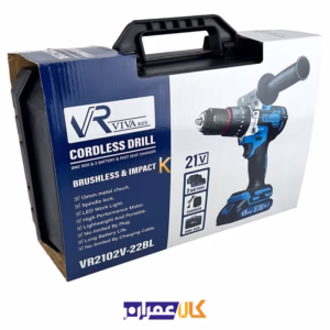 دریل چکشی شارژی براشلس مدل VR2102V-22BL