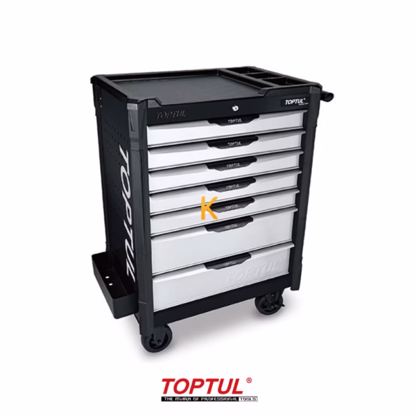 جعبه ابزار 7 کشو چرخ دار مدل TCAP0707 تاپ تول