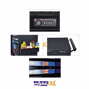 قیمت جعبه ابزار 7 کشو چرخ دار مدل TCAQ0707 تاپ تول