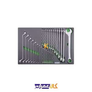 بهترین قیمت جعبه ابزار 7 کشو چرخ دار با ابزار مدل GE-3402 تاپ تول