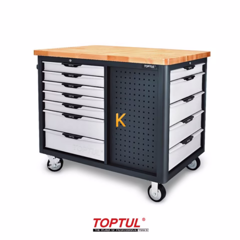جعبه ابزار حرفه ایی 2 حالت 12 کشو مدل TCDB1203 تاپ تول