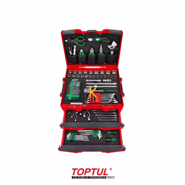 جعبه ابزار 6 طبقه 137 پارچه مدل GCZ-137A تاپ تول