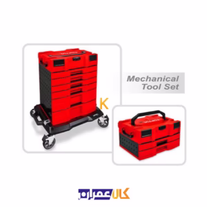 نمایندگی جعبه ابزار 6 طبقه 137 پارچه مدل GCZ-137A تاپ تول