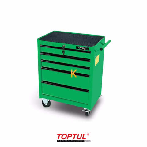 جعبه ابزار 5 کشو چرخ دار مدل TCAB0501 تاپ تول
