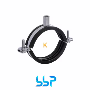 بست روکش دار دو پیچ 1/4، 1 اینچ بانی بست