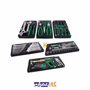 قیمت جعبه ابزار 6 کشو رومیزی مدل GCBZ120A تاپ تول