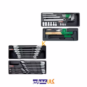 نمایندگی جعبه ابزار 7 کشو چرخ دار مدل GCAJ275E تاپ تول