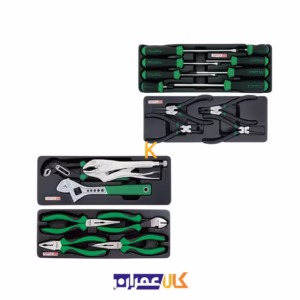 فروش آنلاین جعبه ابزار 7 کشو چرخ دار مدل GCAJ275E تاپ تول