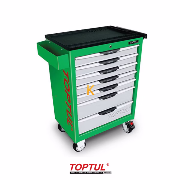 جعبه ابزار 7 کشو چرخ دار مدل GT-28303 تاپ تول