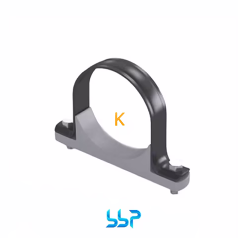 بست لوله ساده 8 اینچ بانی بست