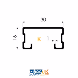پروفیل گالوانیزه PG 30/16 فورتا