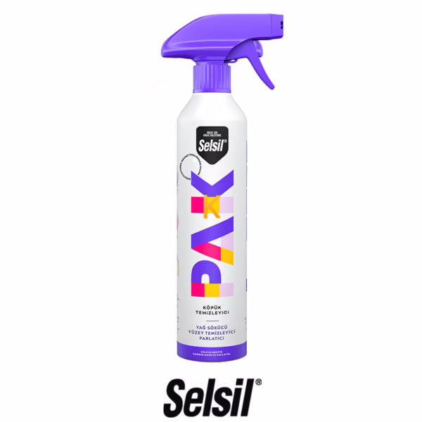 اسپری فوم پاک کننده چندمنظوره PAK سلسیل